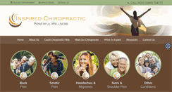 Desktop Screenshot of inspiredchiropractic.com